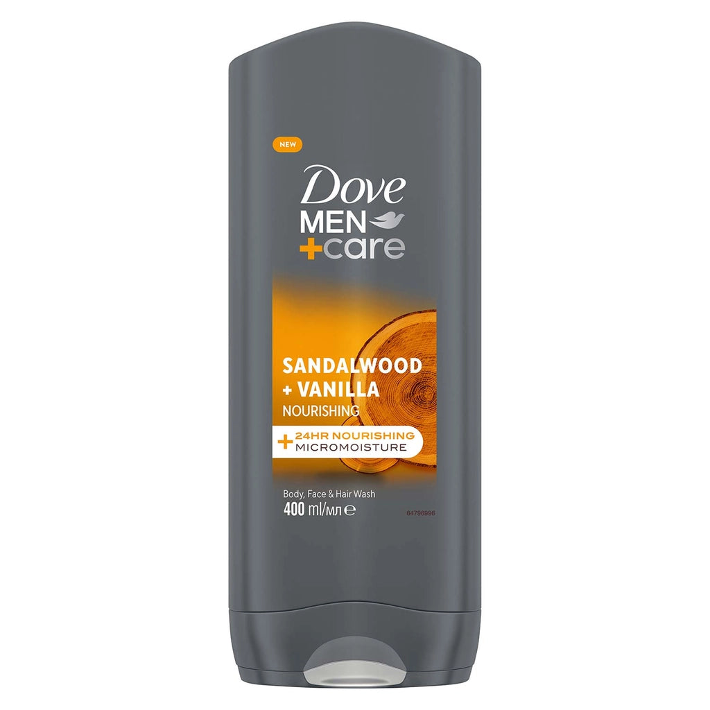 Dove Men +Care Sandalwood + Vanilla Nourishing Shower Gel 400 ml