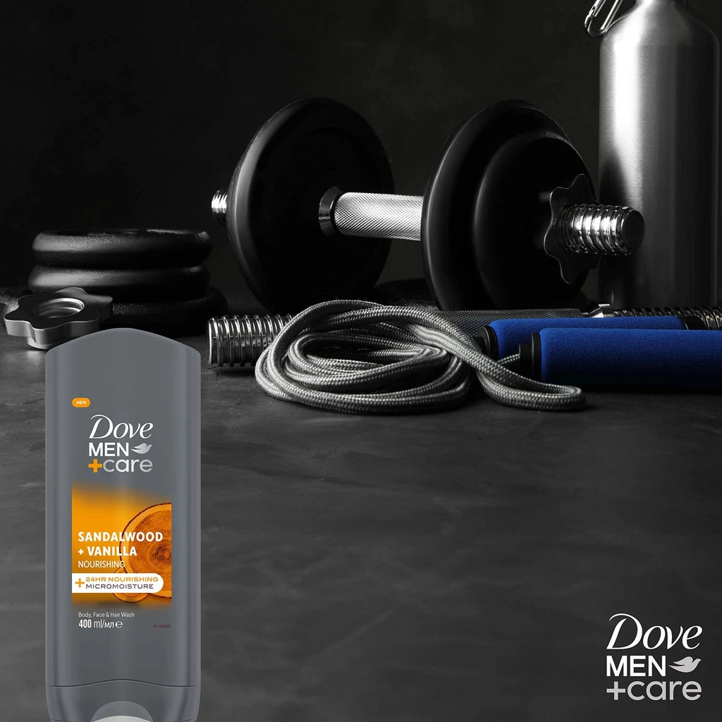Dove Men +Care Sandalwood + Vanilla Nourishing Shower Gel 400 ml