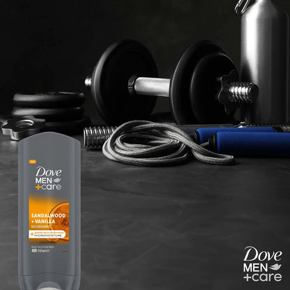 Dove Men +Care Sandalwood + Vanilla Nourishing Shower Gel 400 ml