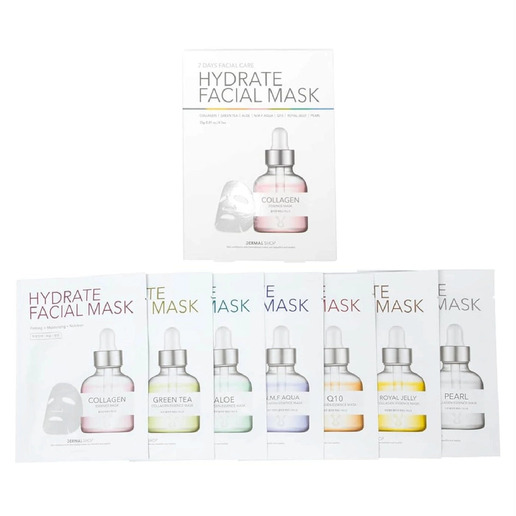 Dermal Hydrate Paper Face Mask Set of 7
