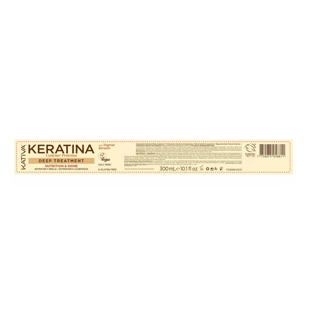 Kativa Strengthening Keratin Hair Care Mask 300 ml