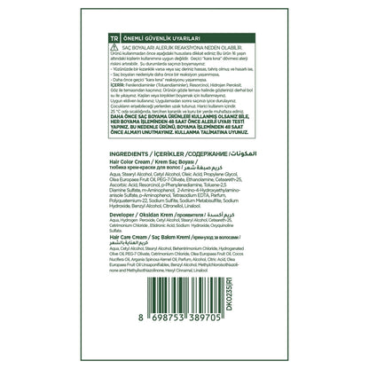Sea Color Ammonia-Free Hair Dye 8.0 Light Auburn