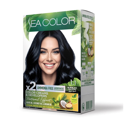 Sea Color Ammonia-Free Hair Dye 6.7 Chocolate Brown