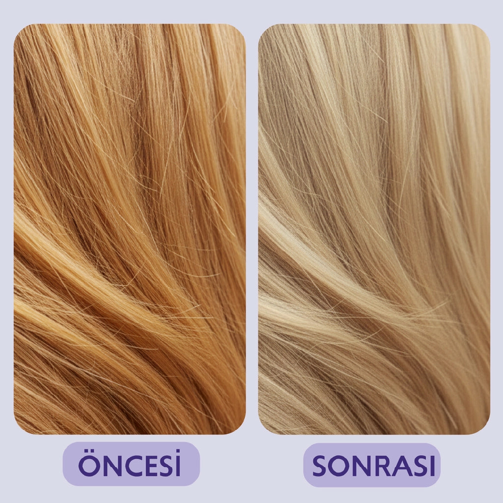 Ashley Joy Anti-Orange Keratin Content Purple Shampoo for Platinum and Blonde Hair 250 ml