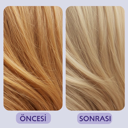 Ashley Joy Anti-Orange Keratin Content Purple Shampoo for Platinum and Blonde Hair 250 ml