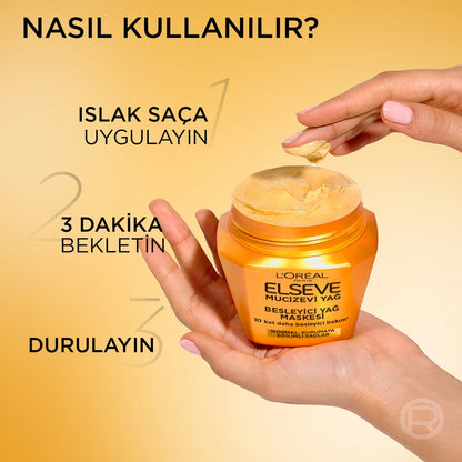 Loreal Paris Elseve Miraculous Oil Nourishing Hair Care Mask 300 ml