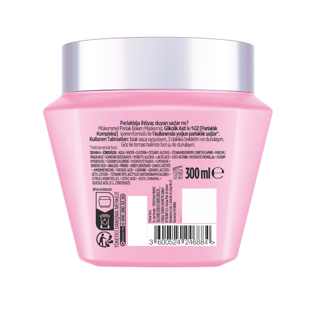 Loreal Paris Elseve Glycolic Gloss Hair Care Mask That Gives Perfect Shine 300 ml