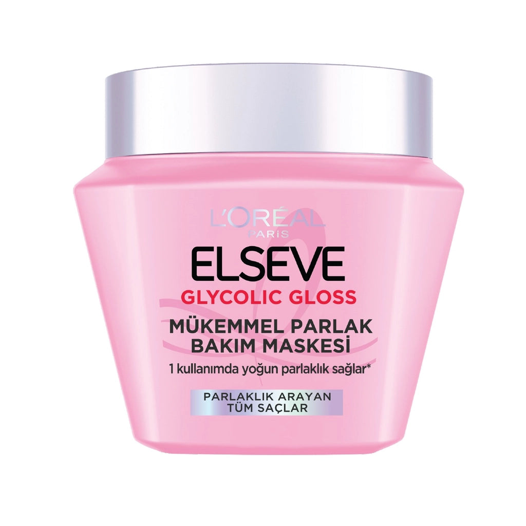 Loreal Paris Elseve Glycolic Gloss Hair Care Mask That Gives Perfect Shine 300 ml