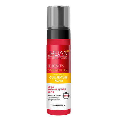 Urban Care Hibiscus &amp; Shea Butter Anti-Frizz Hair Care Foam 200 ml