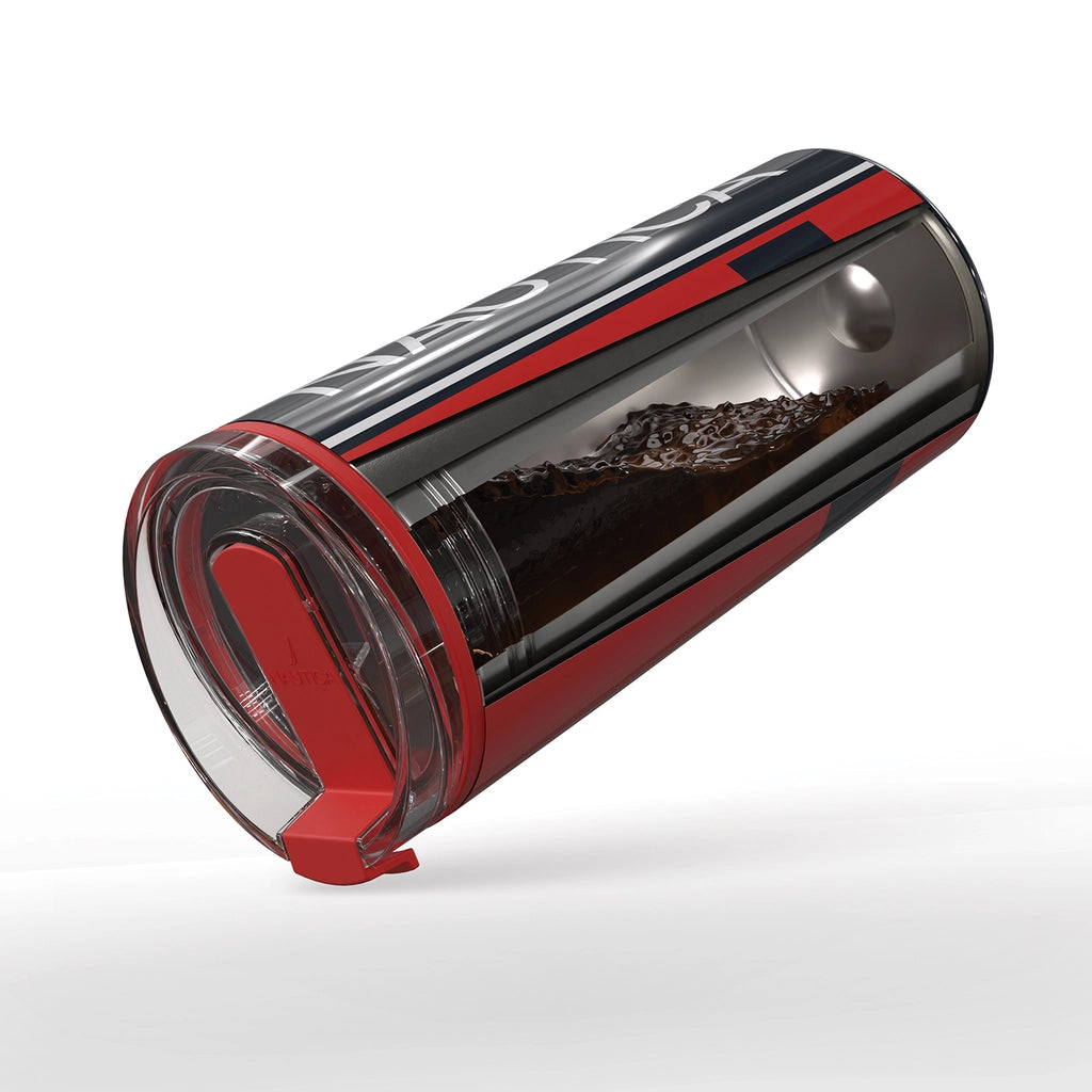 Nautica Sport Thermos 17 oz. 502 ml Red