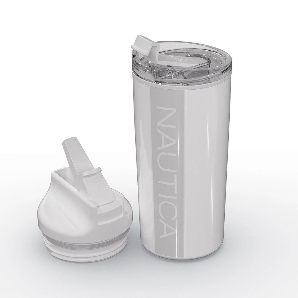 Nautica Thermos 17 oz. 502 ml Pure White