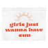 Eklips Orange Print Transparent Clutch Bag