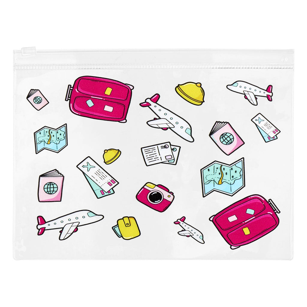 Eklips Colorful Transparent Clutch Bag