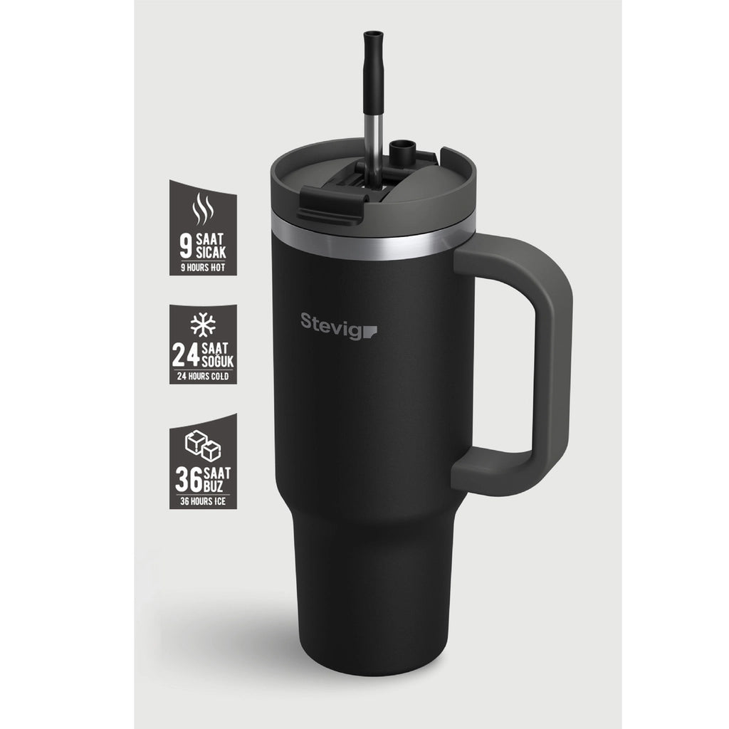 Stevig 2 Moods Thermos 900 ml ST-236 Black