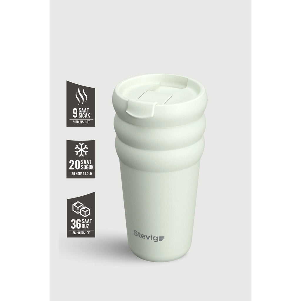 Stevig Bubble Steel Thermos 600 ml ST-244 Crushed Rock