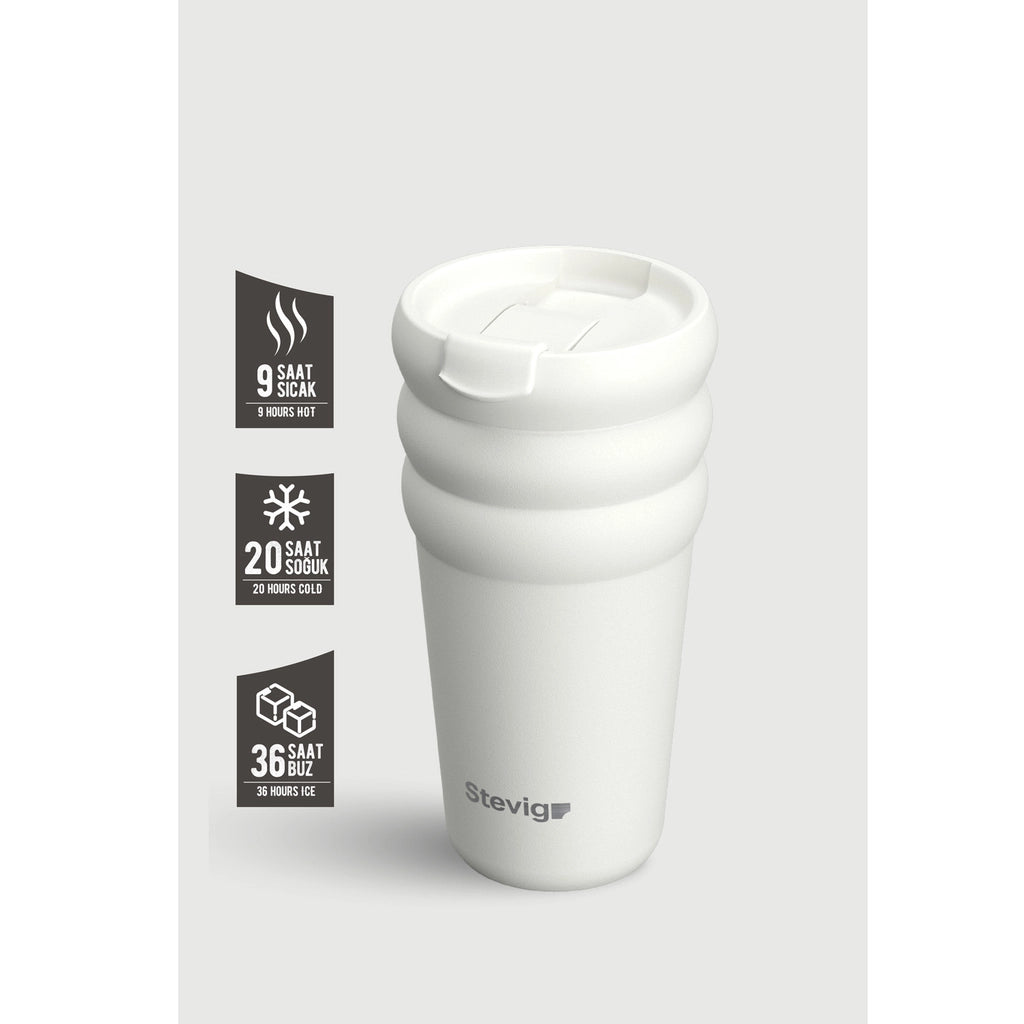 Stevig Bubble Steel Thermos 600 ml ST-244 Crushed Rock