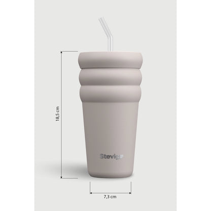 Stevig Bubble Steel Thermos 600 ml ST-244 Crushed Rock