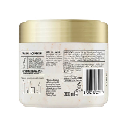 Pantene Grow Abundant Hair Mask Against Hair Loss 300 ml