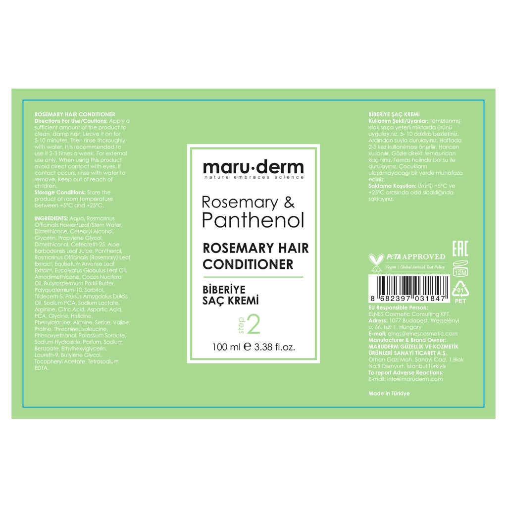 Maruderm Rosemary &amp; Panthenol Rosemary Conditioner 100 ml