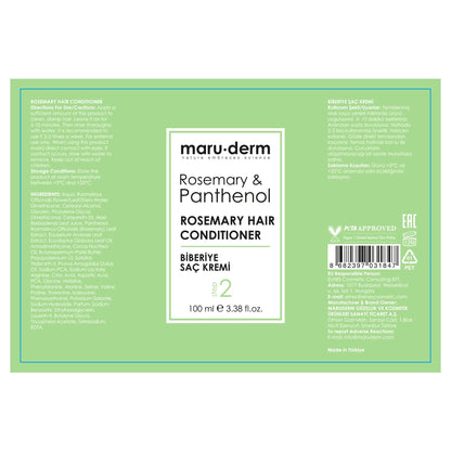 Maruderm Rosemary &amp; Panthenol Rosemary Conditioner 100 ml