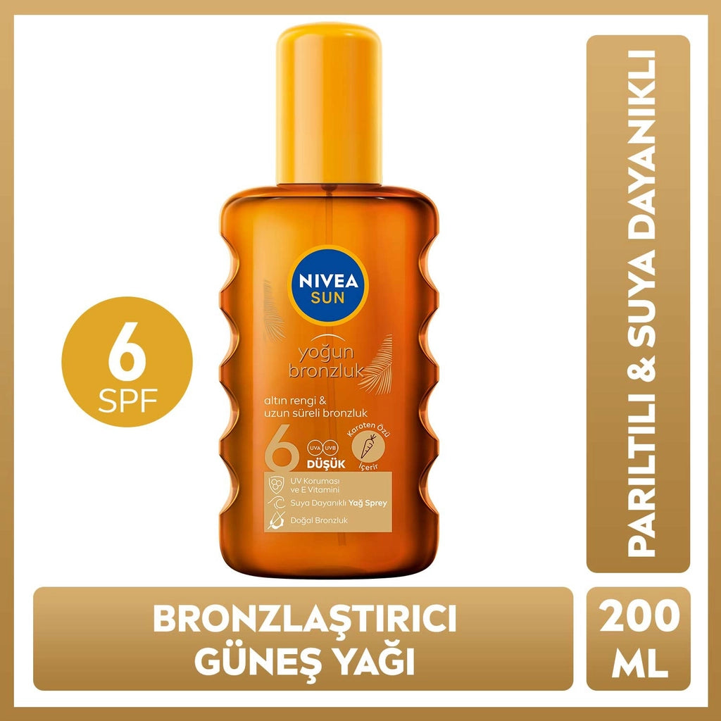 Nivea Sun Bronzing Body Sun Oil 200 ml