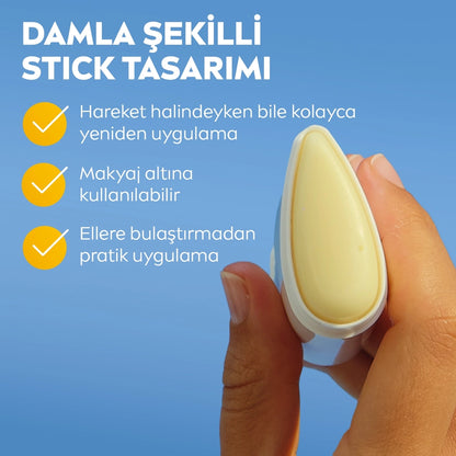 Nivea Sun 50+SPF High Sun Protection Stick Facial Sun Cream 15 gr