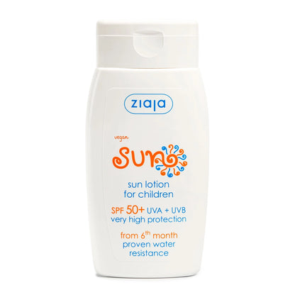 Ziaja 50+SPF Baby &amp; Kids Sun Lotion 125 ml