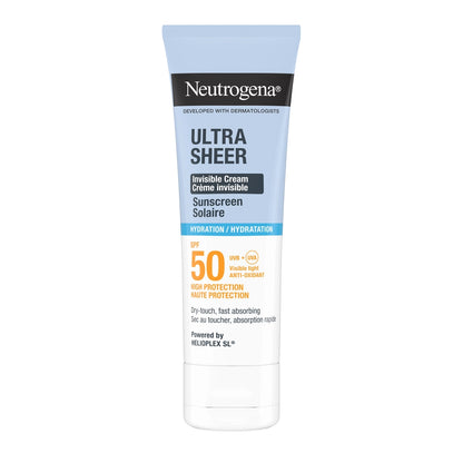 Neutrogena Ultra Sheer Moisturizing 50SPF Sunscreen Cream 50 ml