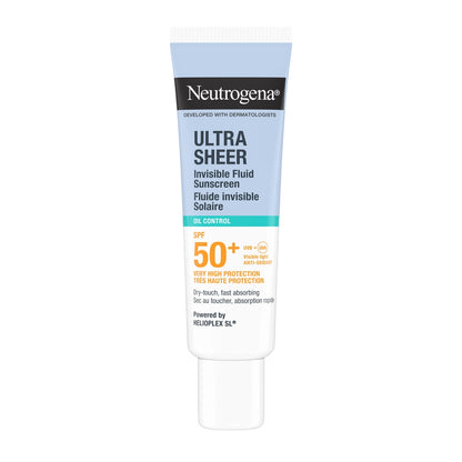 Neutrogena Ultra Sheer Anti-Oil 50+SPF Fluid Sunscreen Cream 50 ml