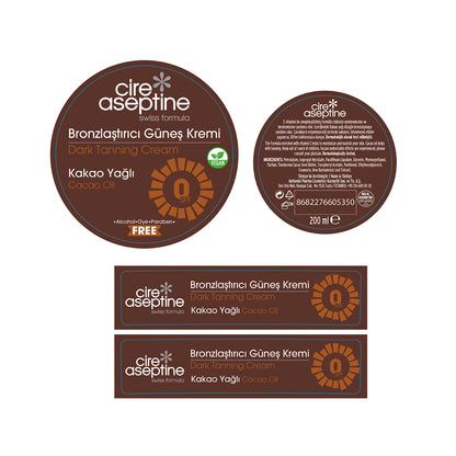 Cire Aseptine Cocoa Bronzing 0SPF Sunscreen 200 ml