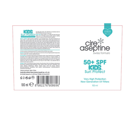 Cire Aseptine 50+SPF Children&