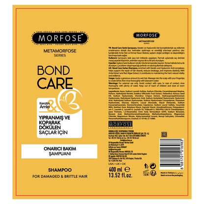 Morfose Metamorphose Bond Care Repairing Care Shampoo 400 ml