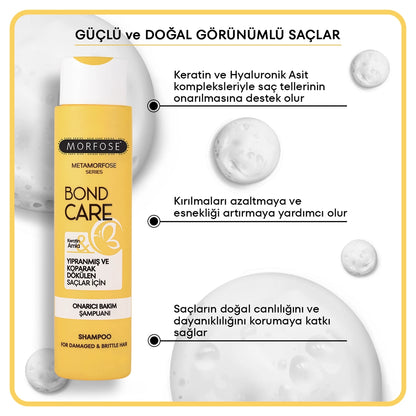 Morfose Metamorphose Bond Care Repairing Care Shampoo 400 ml