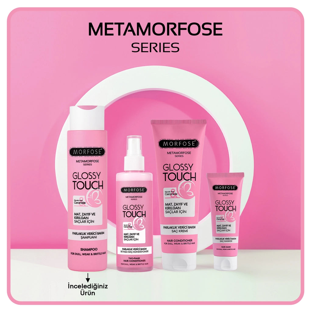 Morfose Metamorphose Glossy Touch Shine Giving Care Shampoo 400 ml
