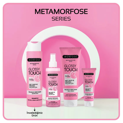 Morfose Metamorphose Glossy Touch Shine Giving Care Shampoo 400 ml