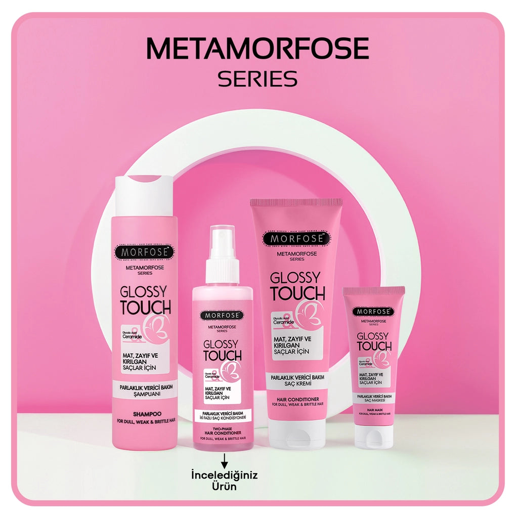 Morfose Metamorphose Glossy Touch Shine-Giving Care Two-Phase Hair Conditioner 200 ml