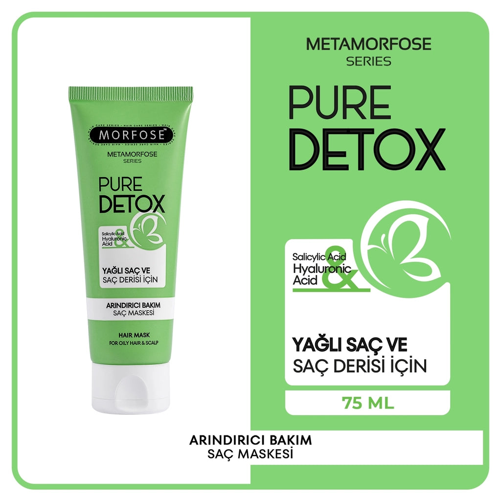 Morfose Metamorphose Pure Detox Purifying Care Hair Mask 75 ml