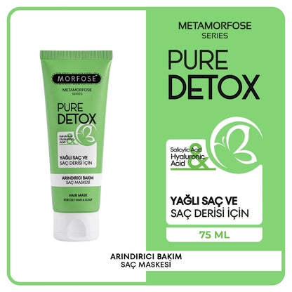 Morfose Metamorphose Pure Detox Purifying Care Hair Mask 75 ml