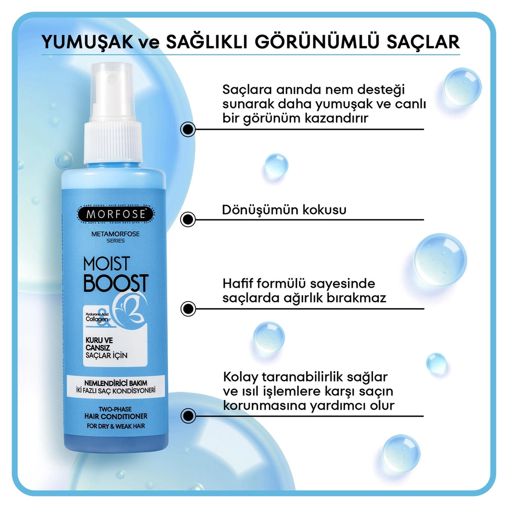 Morfose Metamorphose Moist Boost Moisturizing Care Two Phase Hair Conditioner 200 ml