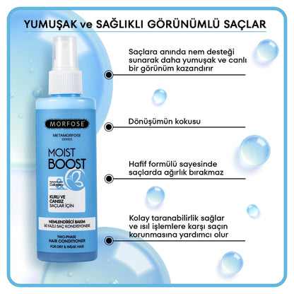 Morfose Metamorphose Moist Boost Moisturizing Care Two Phase Hair Conditioner 200 ml