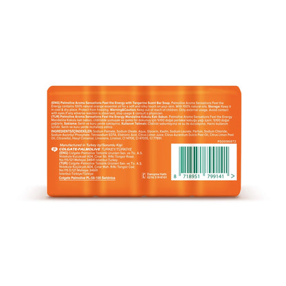 Palmolive Aroma Sensations Tangerine Solid Soap 90 gr x 4