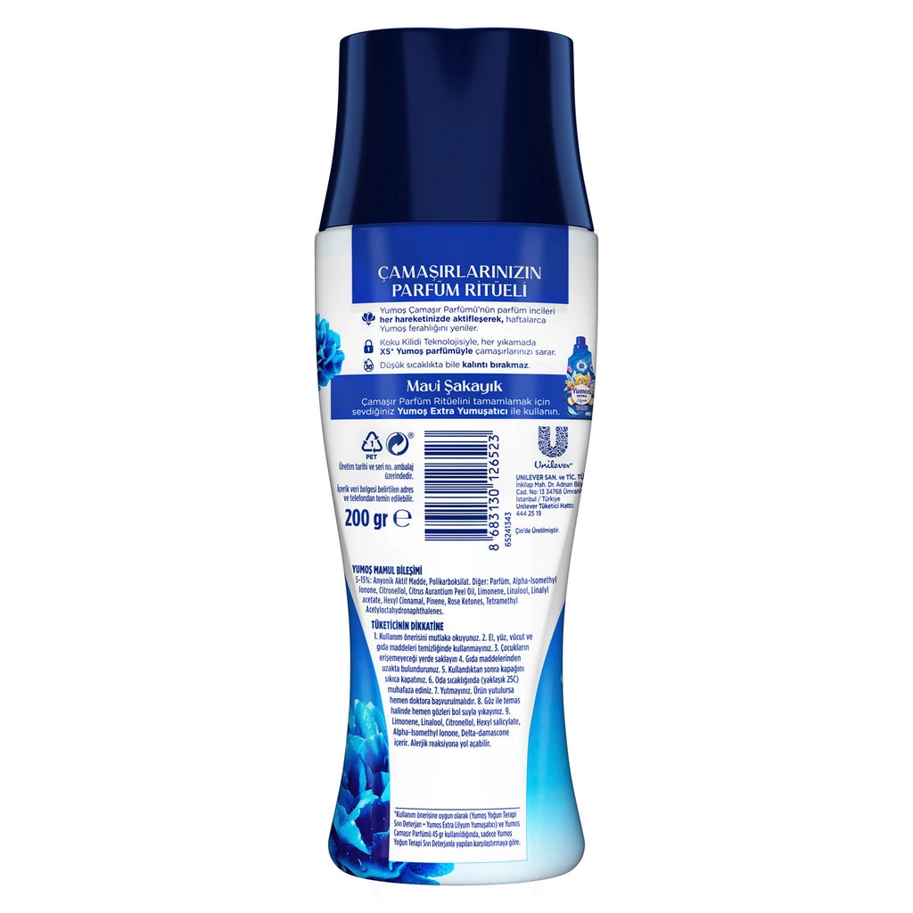 Yumoş Laundry Perfume Blue Peony 200 gr