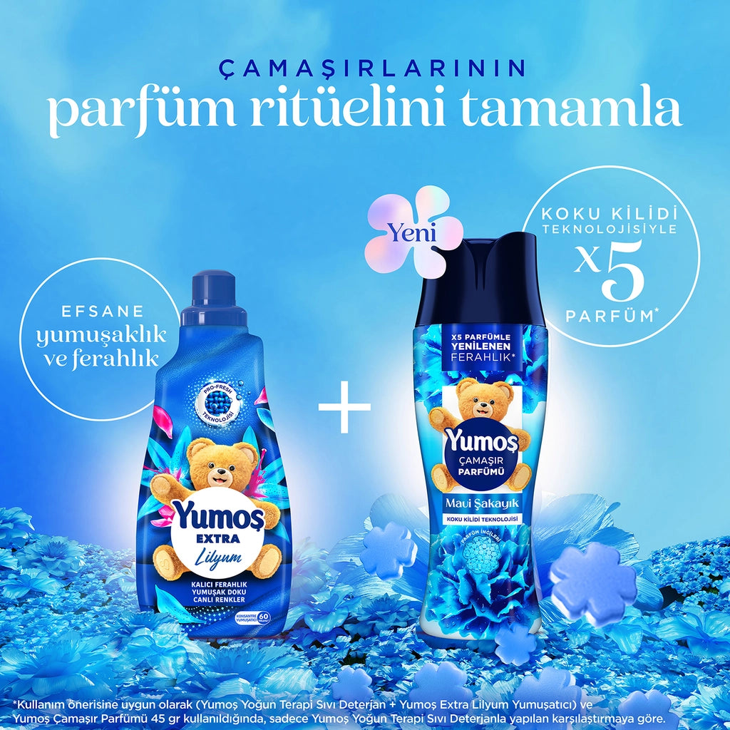 Yumoş Laundry Perfume Blue Peony 200 gr