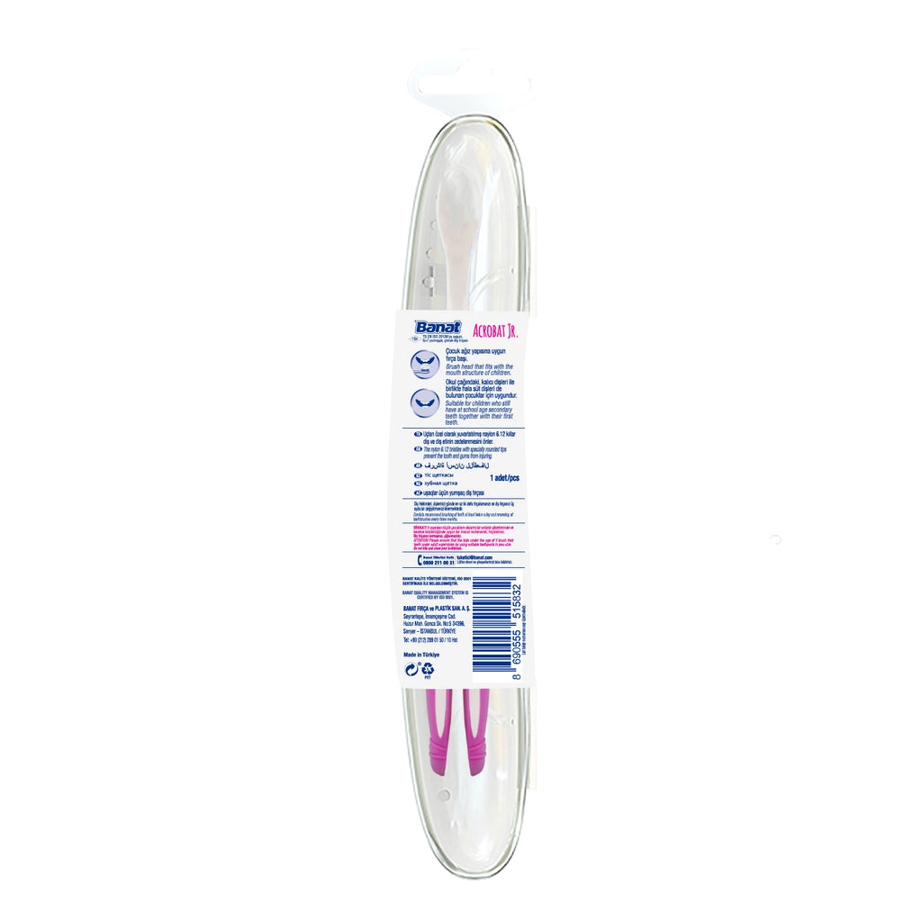 Banat Acrobat Jr. Boxed Toothbrush (Soft)