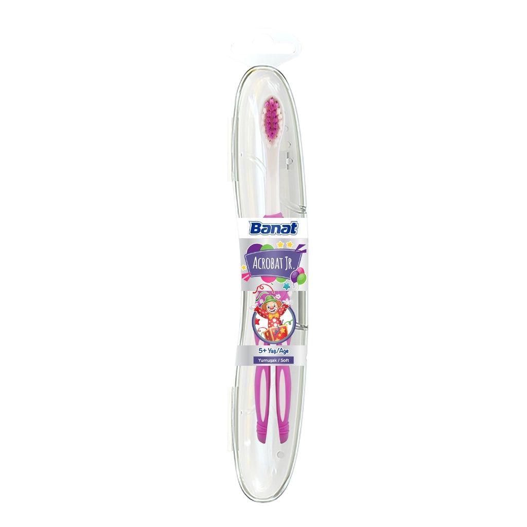 Banat Acrobat Jr. Boxed Toothbrush (Soft)