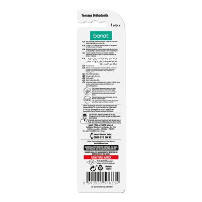 Banat Teenage Orthodontic Toothbrush (Soft)