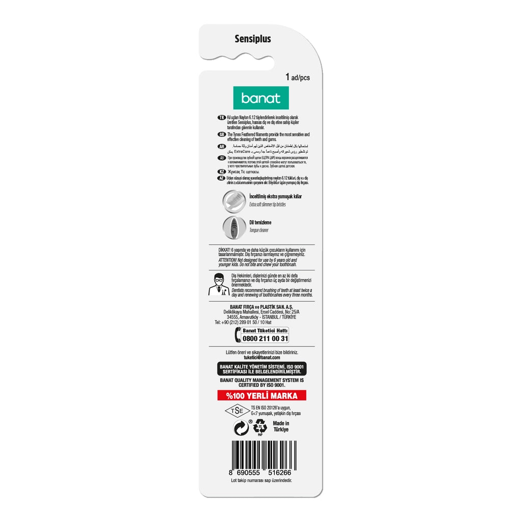 Banat Sensiplus Toothbrush (Soft)