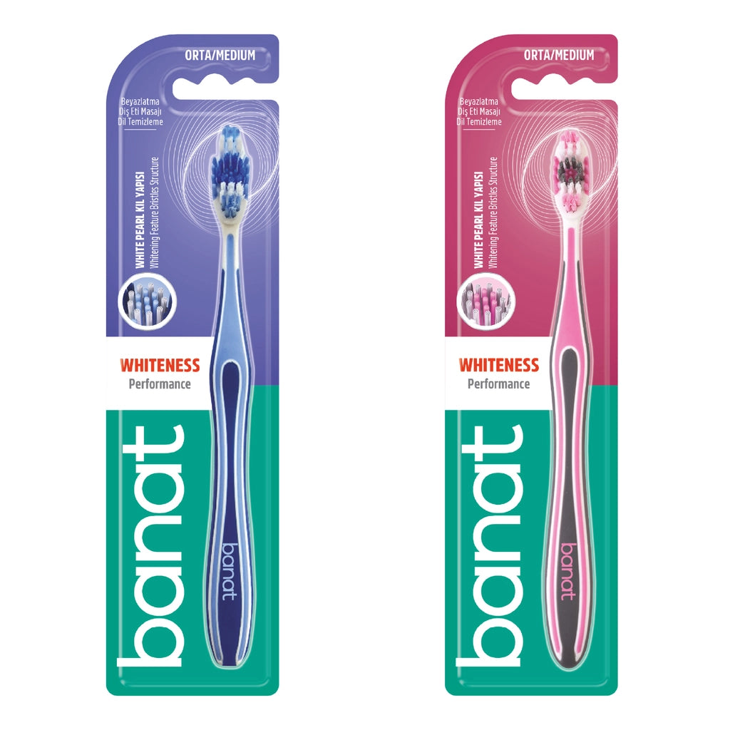 Banat Performance Toothbrush (Medium) (Assorted)