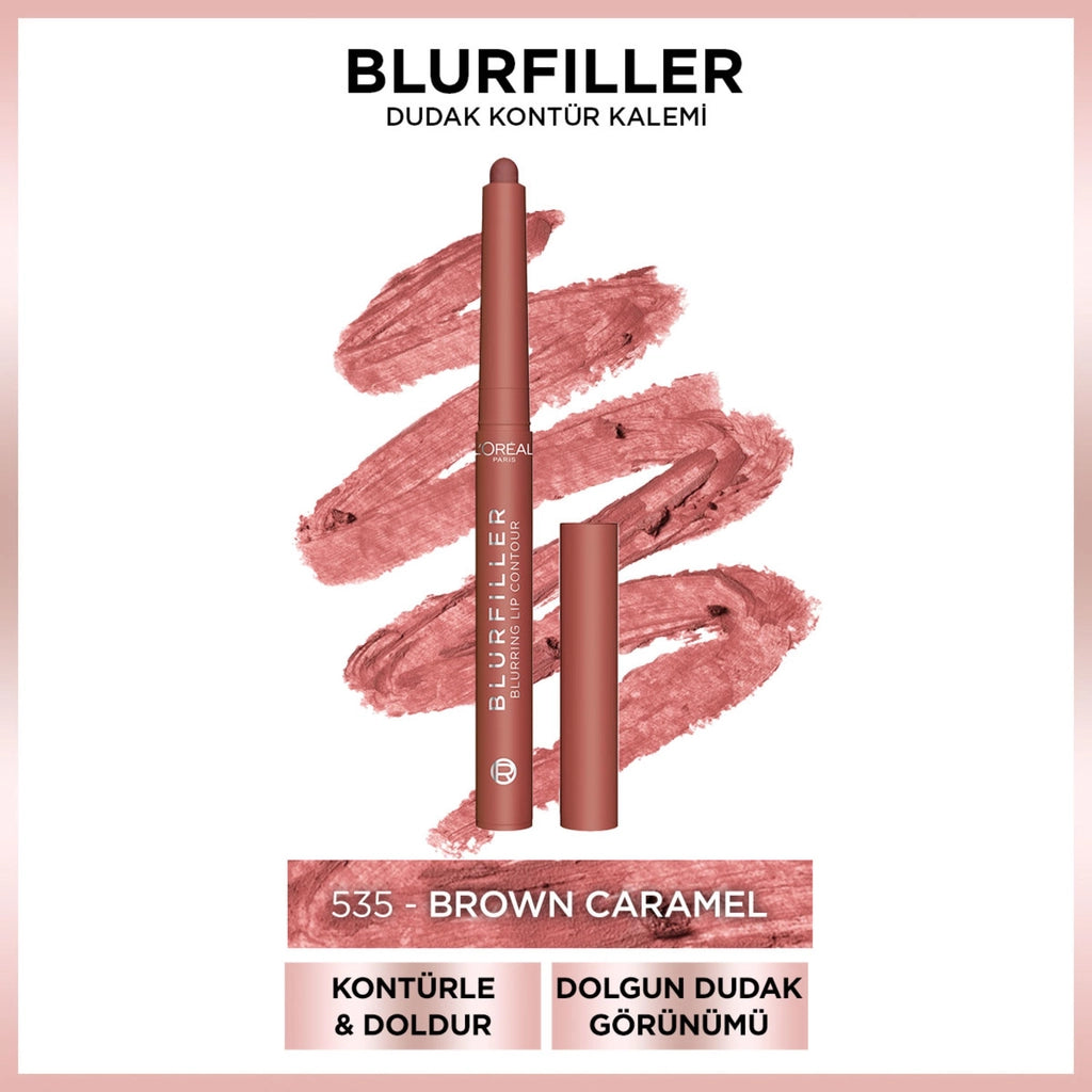 Loreal Paris Blurfiller Lip Contour Pencil 635 Worth It Medium