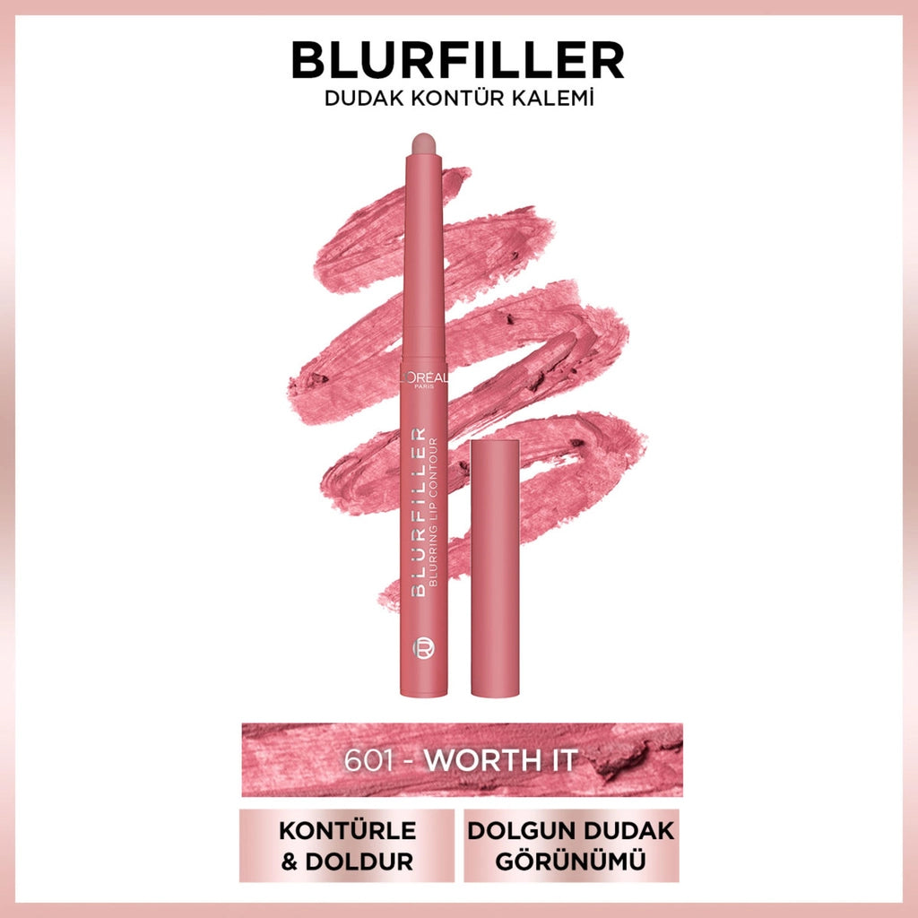 Loreal Paris Blurfiller Lip Contour Pencil 635 Worth It Medium